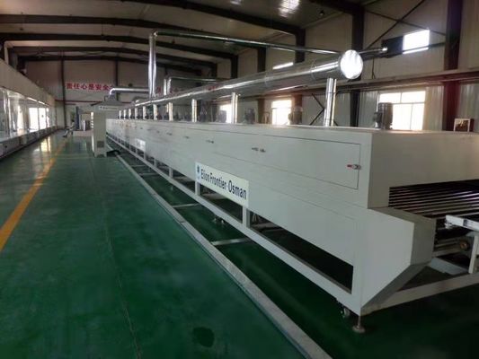 Ván MDF 388kw Uv Máy sơn phun đóng rắn nhẹ Điều khiển PLC Bảng canxi silicat