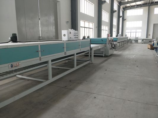 Máy sơn phun UV Nhà máy sản xuất máy sấy hồng ngoại W920mm 5m Minute San lấp mặt bằng Tec