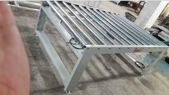ISO9001 Băng tải di động 0,75KW Con lăn trung tâm Máy liên kết nóng