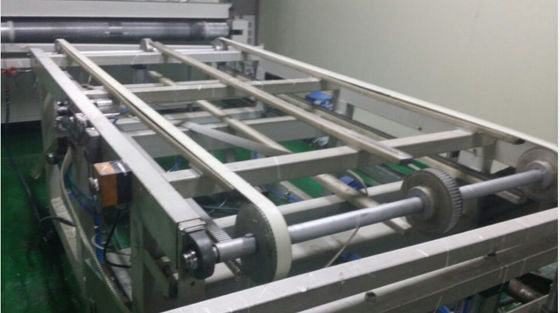 PLC điều khiển và máy vận chuyển dây chuyền dẫn động động cơ servo cho hoạt động tự động