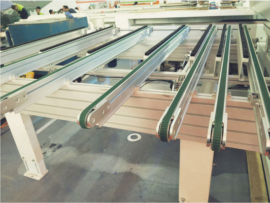 Máy dây chuyền vận chuyển tốc độ cao 2m * 0,6m * 1,5m với dây chuyền cao su