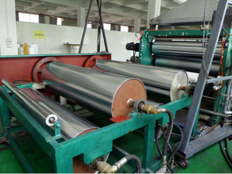 Màu xanh lá cây cỏ / màu trắng máy tính Dây chuyền sơn cuộn