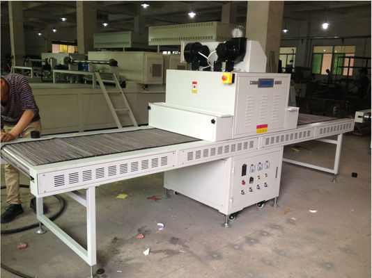 Băng tải bằng thép không gỉ Máy đóng rắn Uv Giấy PVC, Acrylic và các mặt phẳng khác Máy đóng rắn UV mở rộng