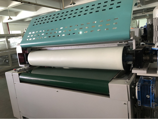 Đối với Ar thủy tinh hoặc sàn gỗ hoặc tấm không gỉ bề mặt máy phủ cuộn với 220V / 50Hz sức mạnh và tốc độ 0-20m / phút