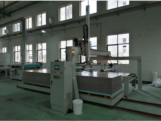 Điều khiển PLC Mitsubishi Máy sơn UV 4,5KW cho bảng canxi silicat