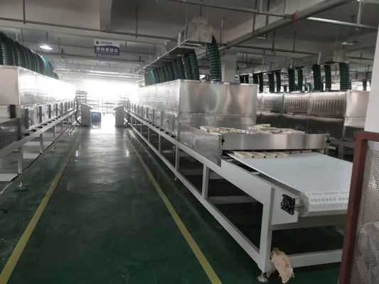 Thiết bị làm khô trong lò vi sóng bằng chân không bằng thép không gỉ với điều khiển PLC cho các vật liệu lớn
