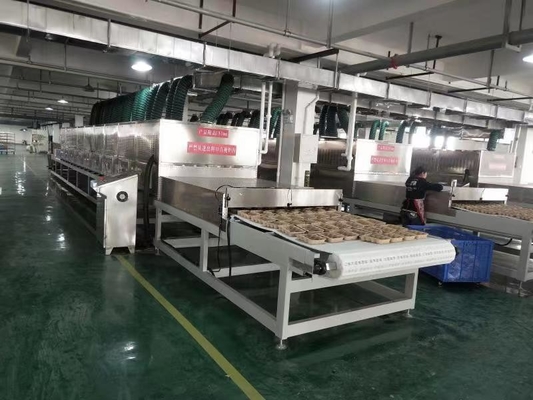 Phạm vi nhiệt độ 50-200C Máy sấy chân không trong lò vi sóng cho chế biến thực phẩm