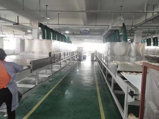 Phạm vi nhiệt độ 50-200C Máy sấy chân không trong lò vi sóng cho chế biến thực phẩm