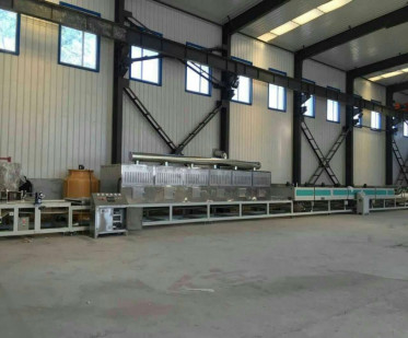 Chế độ điều khiển PLC Máy sấy vi sóng chân không cho 1-10T / h Capacity in High Demand