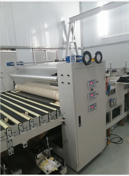 Chiếc máy làm mỏng phim áp suất 360-410V/50HZ với kích thước tổng thể 6300*1550*1200mm