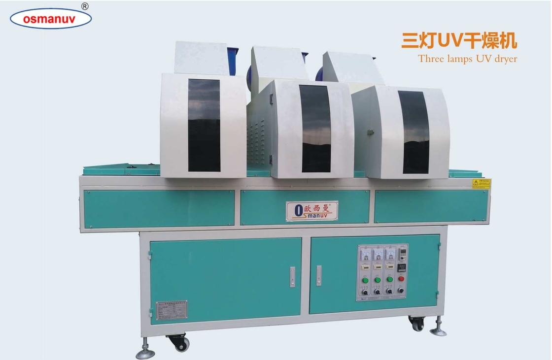 Ba đèn 1387mm UV Curing Lamp 9.7KW Với 380V 50HZ Điện áp cung cấp điện cho bảng, gỗ, nhôm, sắt