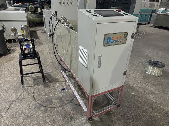 Máy phủ bột bền linh hoạt Phòng phun 400 * 400 * 500 mm Chi tiêu điện 0,95KW