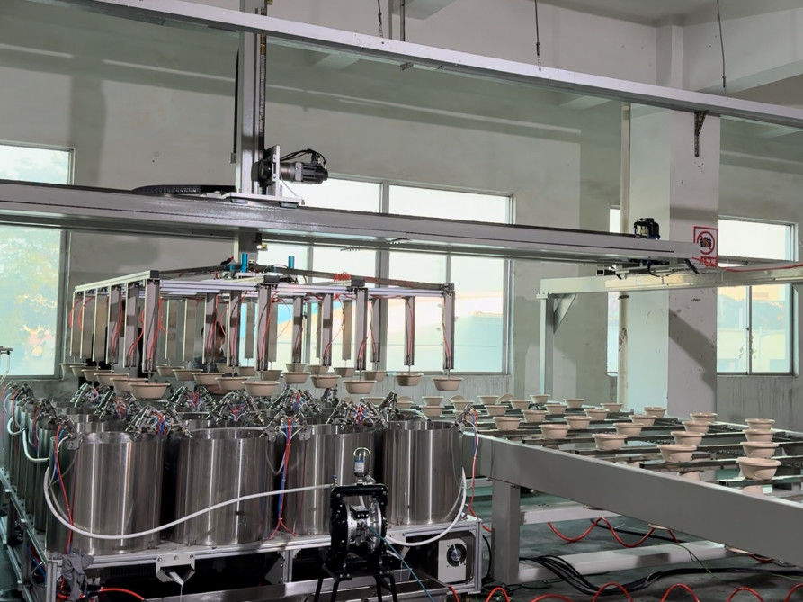 Tuổi thọ dài Máy phủ quy hoạch máy móc tốc độ cao 24 trạm cho sản phẩm đúc bột