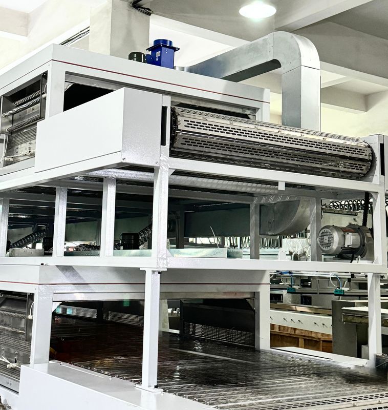 Lò sấy khô khí tự nhiên hai tầng công suất cao để đúc bột giấy công nghiệp