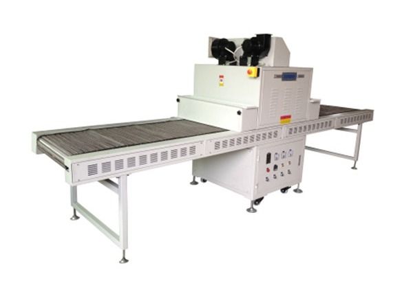 Băng tải bằng thép không gỉ Máy đóng rắn Uv Giấy PVC, Acrylic và các mặt phẳng khác Máy đóng rắn UV mở rộng