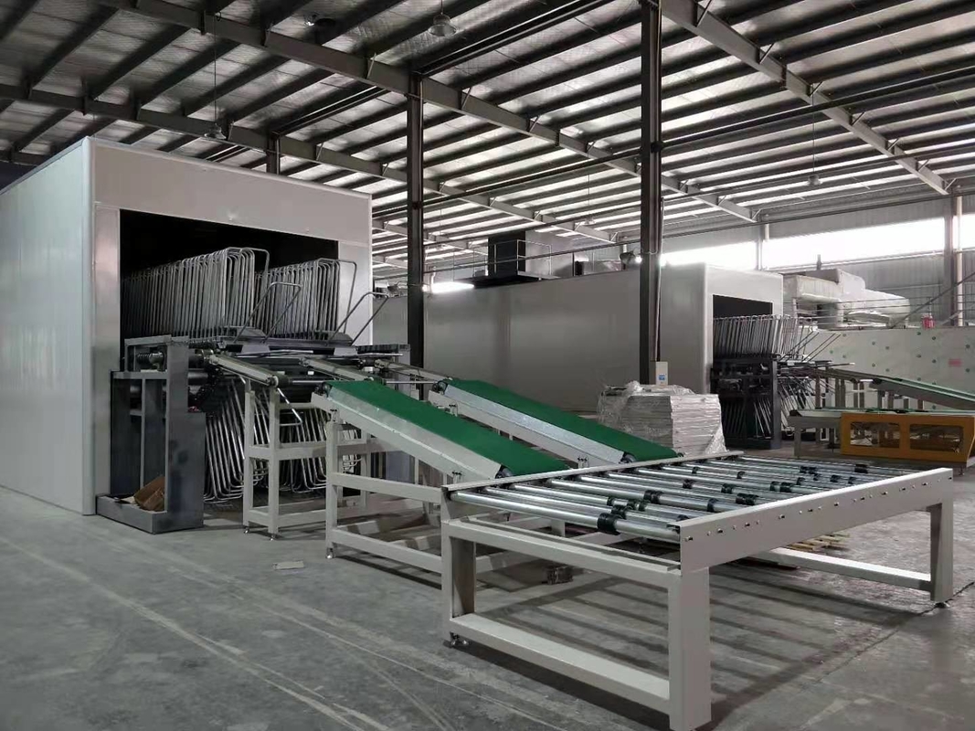 Máy sơn UV làm nóng khí tự nhiên 0,1 - 1m / phút cho sơn nội thất