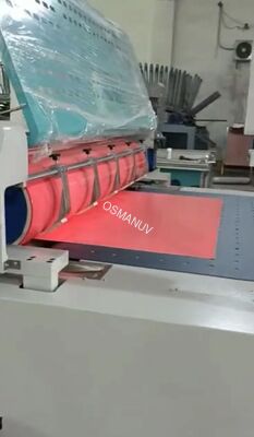 Film / Paper Conveying Curtain Coating Equipment 60KW Four Stage