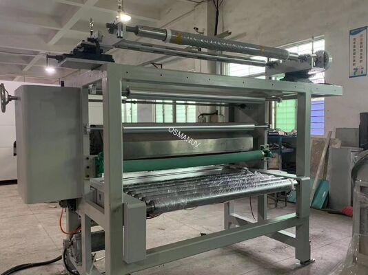 Roller Roller Delivery LED UV Embossing Machine with 1-10m/min Speed for and Production