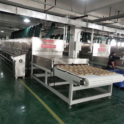 85kW Power Water Cooling Microwave Drying Machine 9 Stage