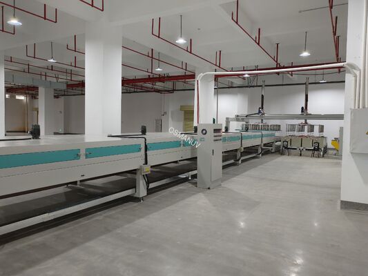 Full Automatic Coating Line 24 Station Spin Coating Machine For Pulp Molded Product