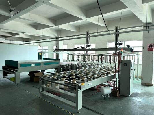 24-Station Precision Spin Coating Line with IR Drying for Premium Products