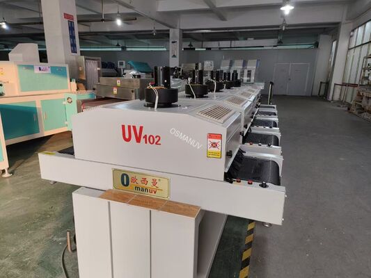 Energy Efficient 38 Percent UV Reflective Curing System for Plastic Varnish Drying