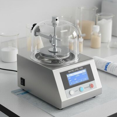 Product Page: Benchtop Lab Spin Coating Machine for Pulp Molded Food Packaging R&D