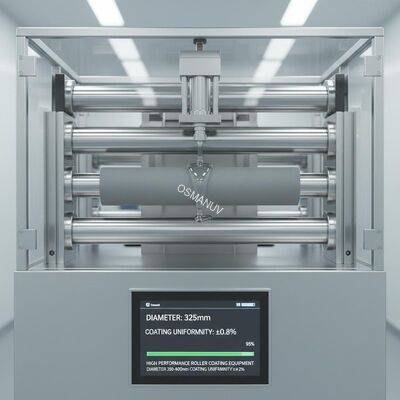 High Performance Roller Coating Equipment Diameter 200-400mm Coating Uniformity ≤±2%