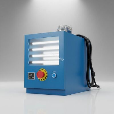 380V 50HZ Blue 55KW Uv Light Curing System Emergency Switches