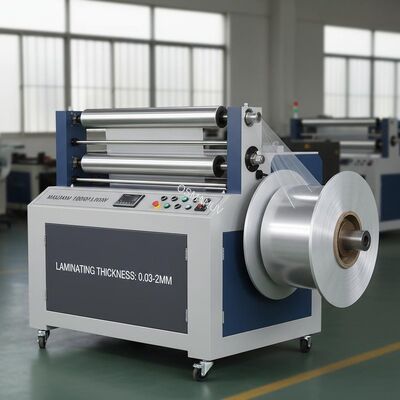 Laminating Thickness 0.03-2mm Film Laminating Machine With 1000mm Rewinding Diameter