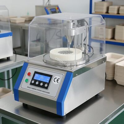 Single Working Station Spin Coater Paper Pulp Molding For Food Packaging CE Certification