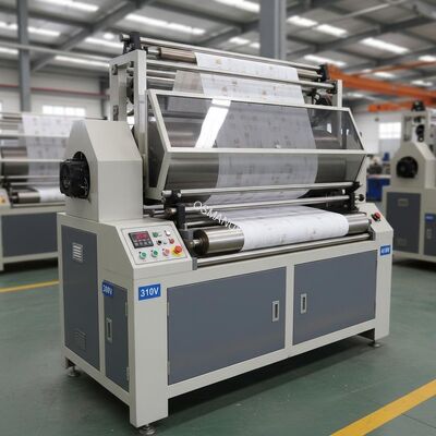 Fully Automatic Rotary Heat Press Machine Roll To Roll 380V / 410V