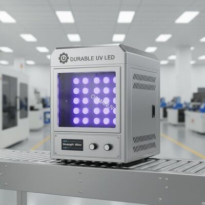 Durable UV LED Curing Machine for Production Line - Wavelength 365nm 300mm*300mm*400mm