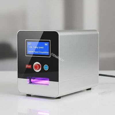 AC220V/50HZ UV Curing Machine with 1-3s Curing Speed and 1000W Power Consumption