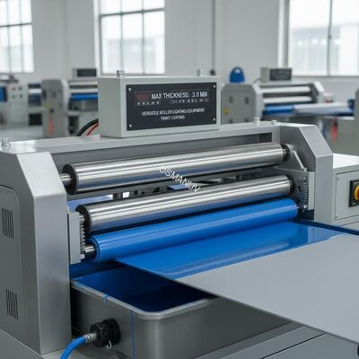 Versatile Roller Coating Equipment for Paint Coating Achieve Max Thickness 0.2-3mm