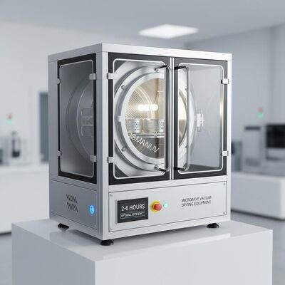 2-6 Hours Drying Time Microwave Vacuum Drying Equipment for Optimal Efficiency