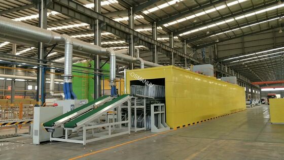 Natural Gas Heating UV Coating Machine 0.1 - 1m/min For Furniture Painting