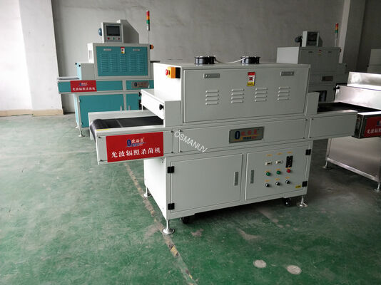 Sus 304 Stainless Steel Tube Light Wave UV Irradiation Machine 1m/Min