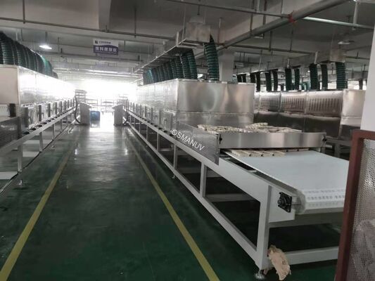 30-50KW Customized Microwave Vacuum Drying Equipment Capacity 1-10T/H