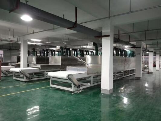 Industrial 10m/Min Microwave Dryer Machine 380V For Box Board or Lunch Box