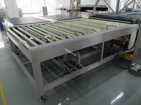 2m*0.6m*1.5m Conveyor Belt Machine with Rubber Belt Automatic Operation