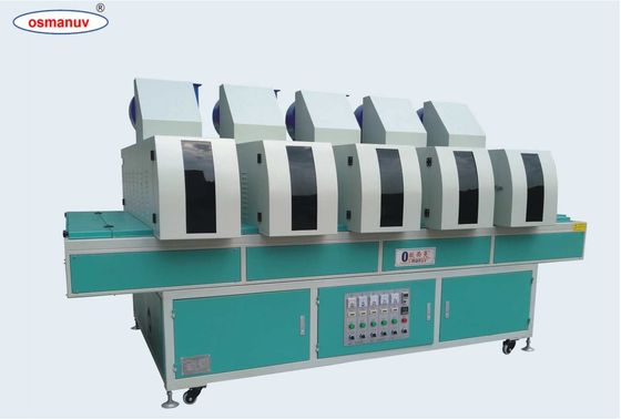 Máy sấy UV 5 đèn tốc độ cao với băng tải tùy chỉnh để làm khô mực tức thời