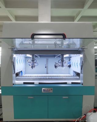 1100mm * 410mm * 1100mm Máy phủ phun tự động với đường kính súng phun 1,0-1,5mm