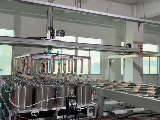 Tuổi thọ dài Máy phủ quy hoạch máy móc tốc độ cao 24 trạm cho sản phẩm đúc bột