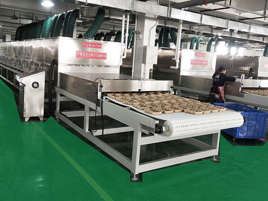 1170mm chiều rộng 85KW Máy khử nước trong lò vi sóng để đúc bột