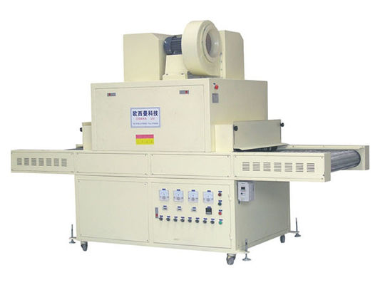 6.8KW W550mm Băng tải Máy đóng rắn UV Hệ thống làm mát không khí