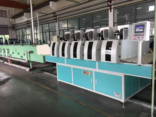 20m / phút 5 Đèn nhập khẩu Led Uv Máy xử lý sàn Uv Chiều rộng 1320mm