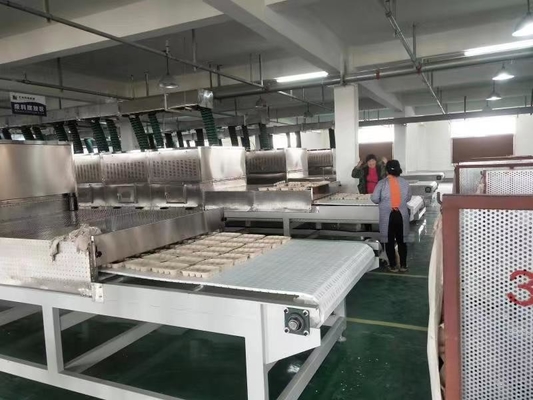 Máy sấy vi sóng công nghiệp cho hộp đồ ăn trưa Thẻ giấy