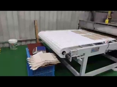 Máy sấy microwave chân không 17530mm × 1600mm × 1100mm để kiểm soát nhiệt độ chính xác ở 80C