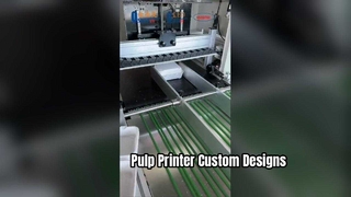 Máy in bộ đồ ăn đúc bột giấy thân thiện với môi trường